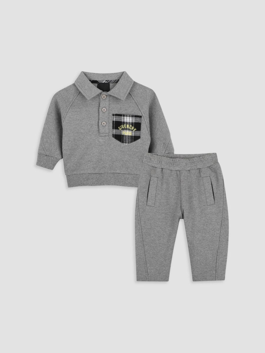 Givenchy Boy's Baby Boy's & Little Boy's 2-Piece Sweatshirt & Joggers Set - Grey - Size 6 Months