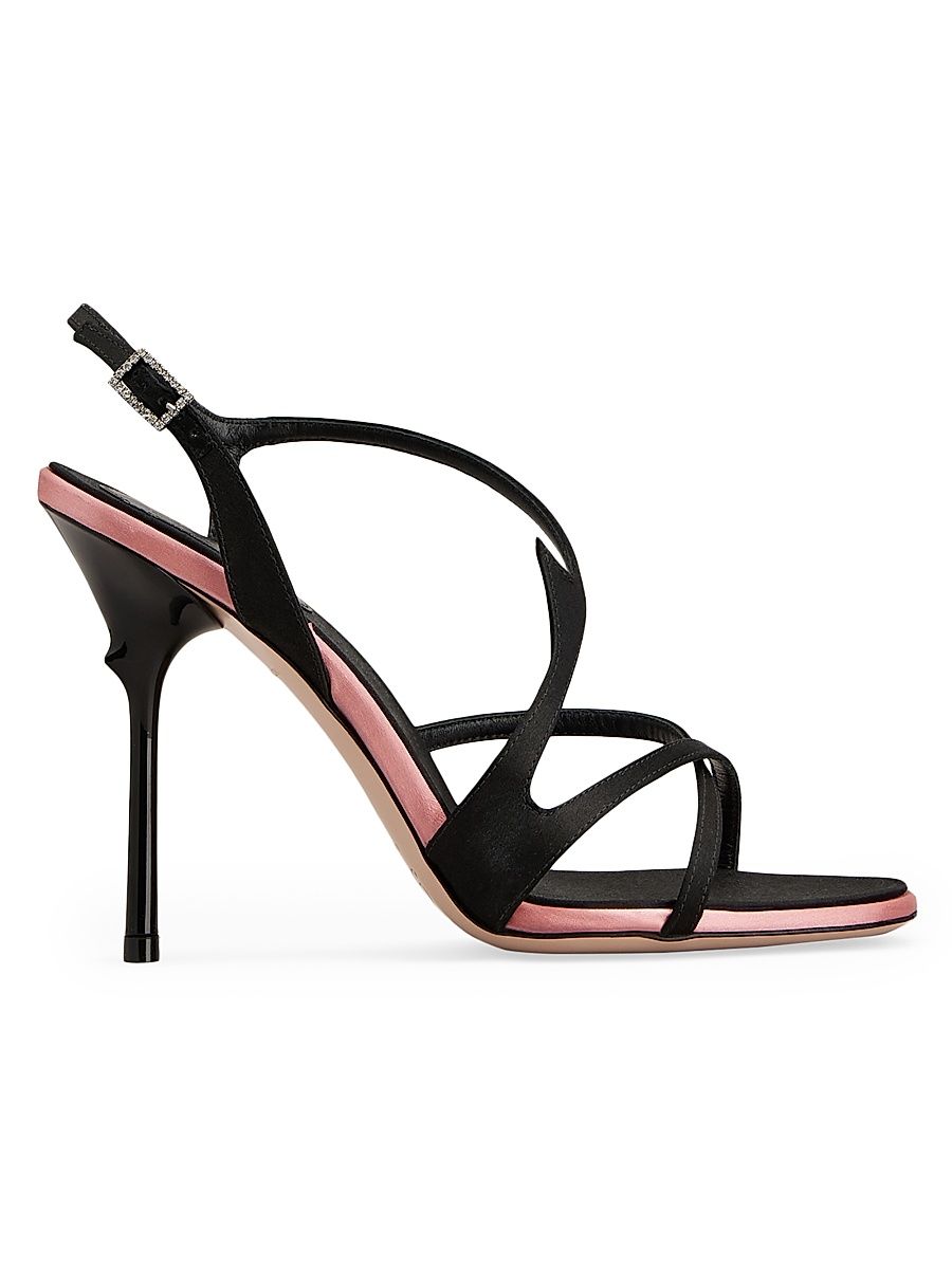 Women's Epine 100MM Strappy Sandals - Nero - Size 10