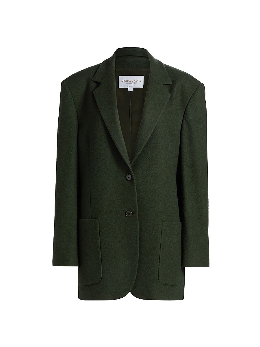 Women's Charley Patch Pocket Blazer - Bottle - Size 12