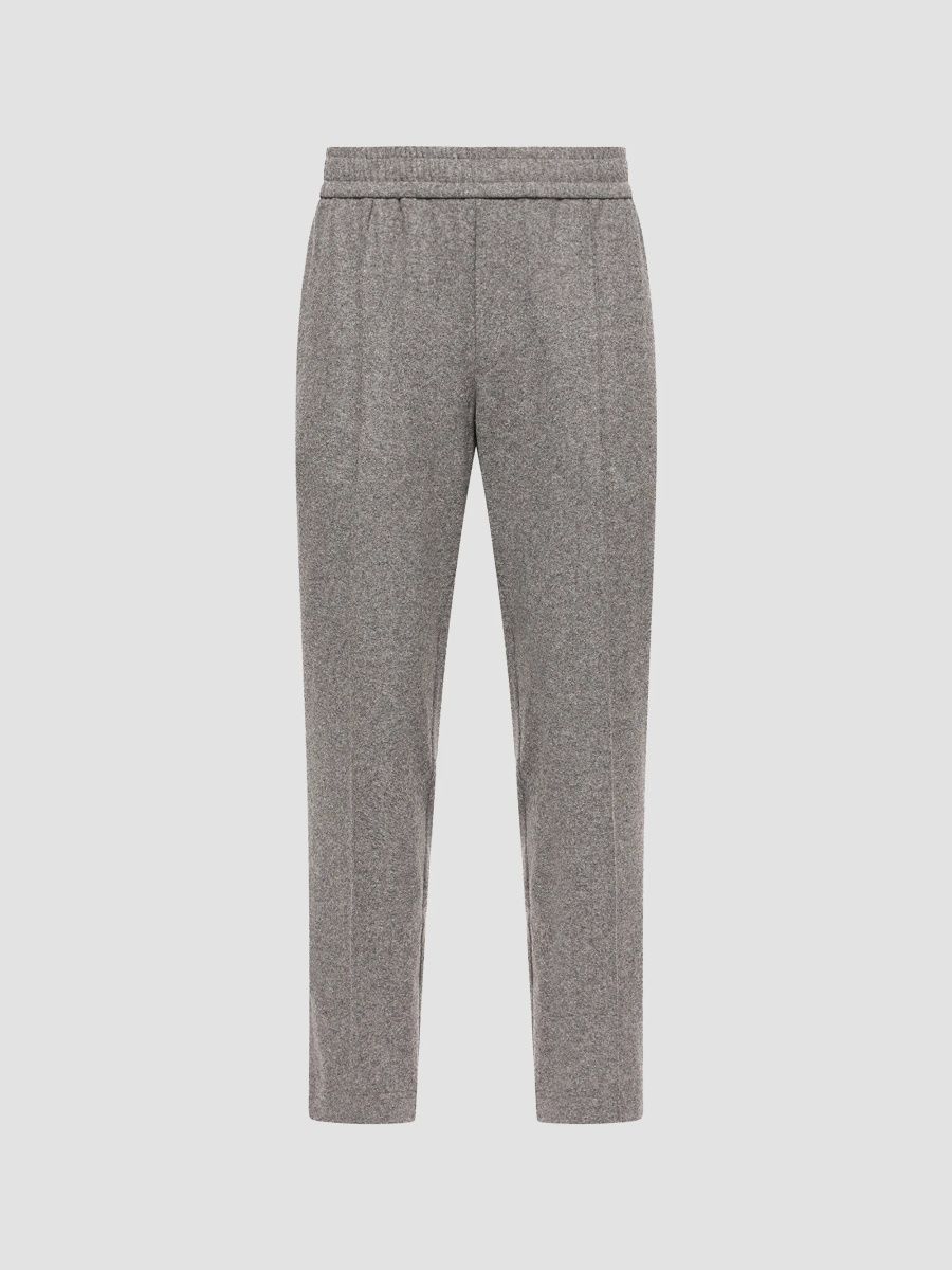 Moncler Men's Pants in Flannel - Grey - Size XXL