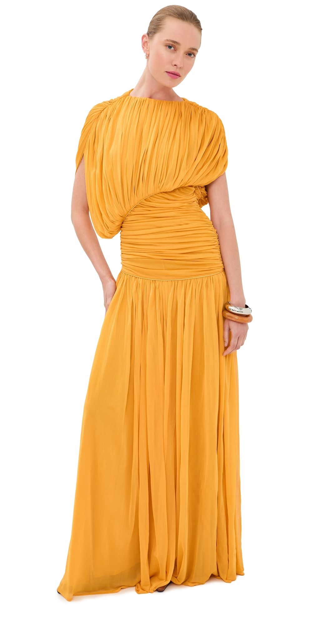 TOVE Gai Dress Golden Yellow 36