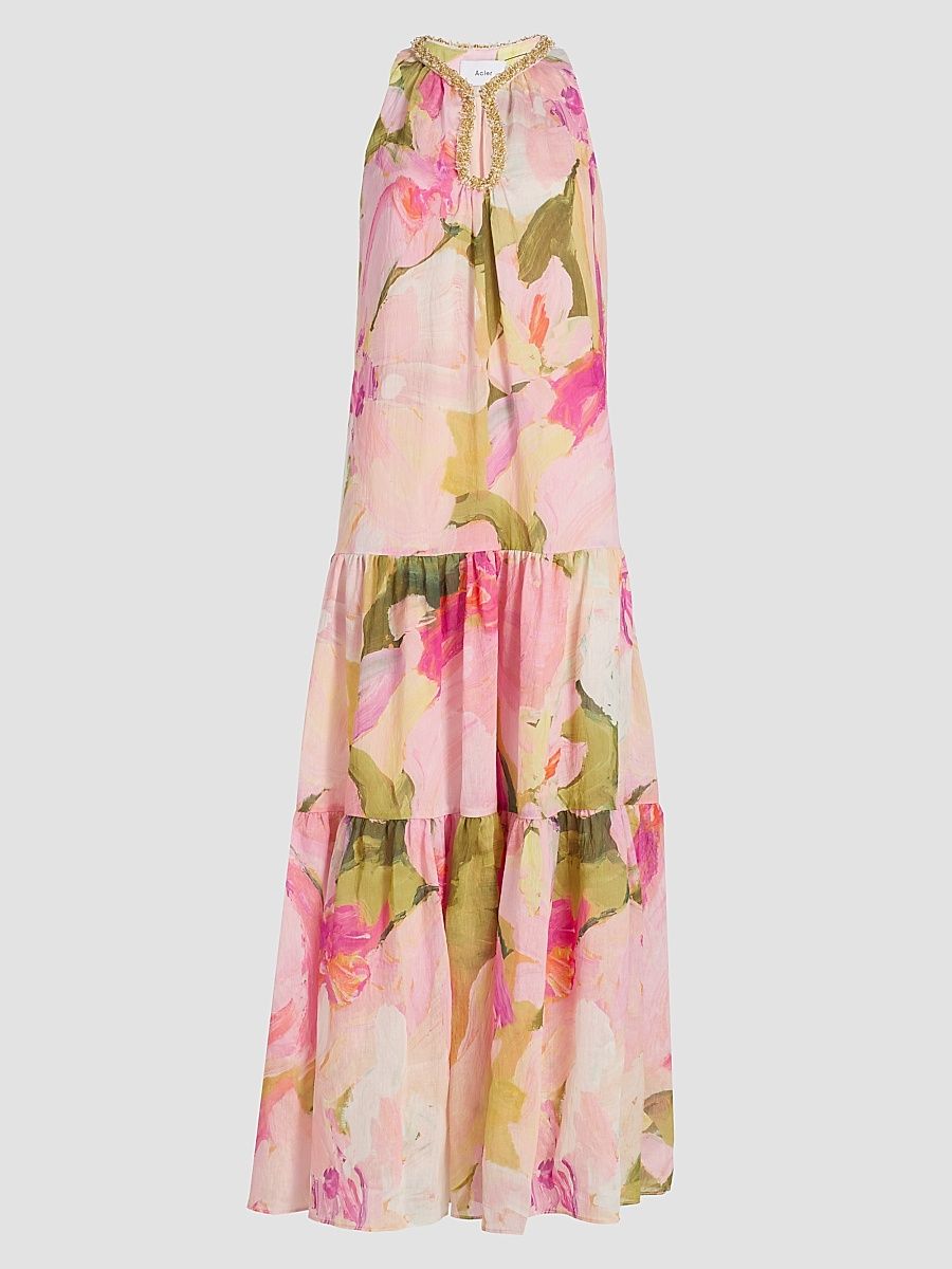 Women's Forever Young Reeman Floral Maxi Dress - Garden Afternoon - Size 10