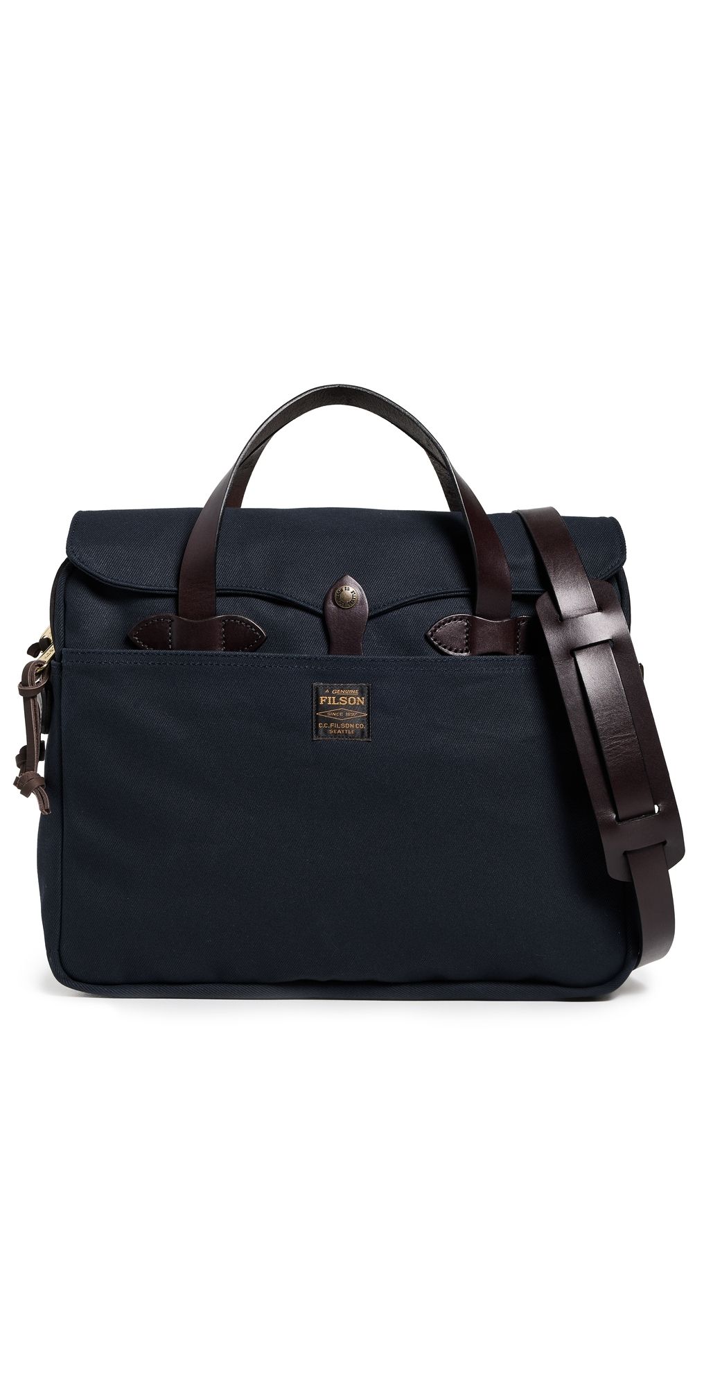 Filson Rugged Twill Original Briefcase Navy One Size