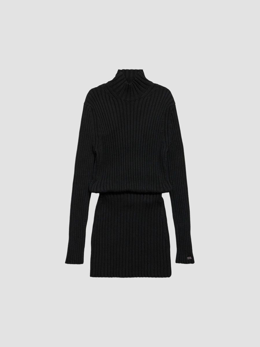 Balenciaga Women's Hourglass Mini Dress - Black - Size XS