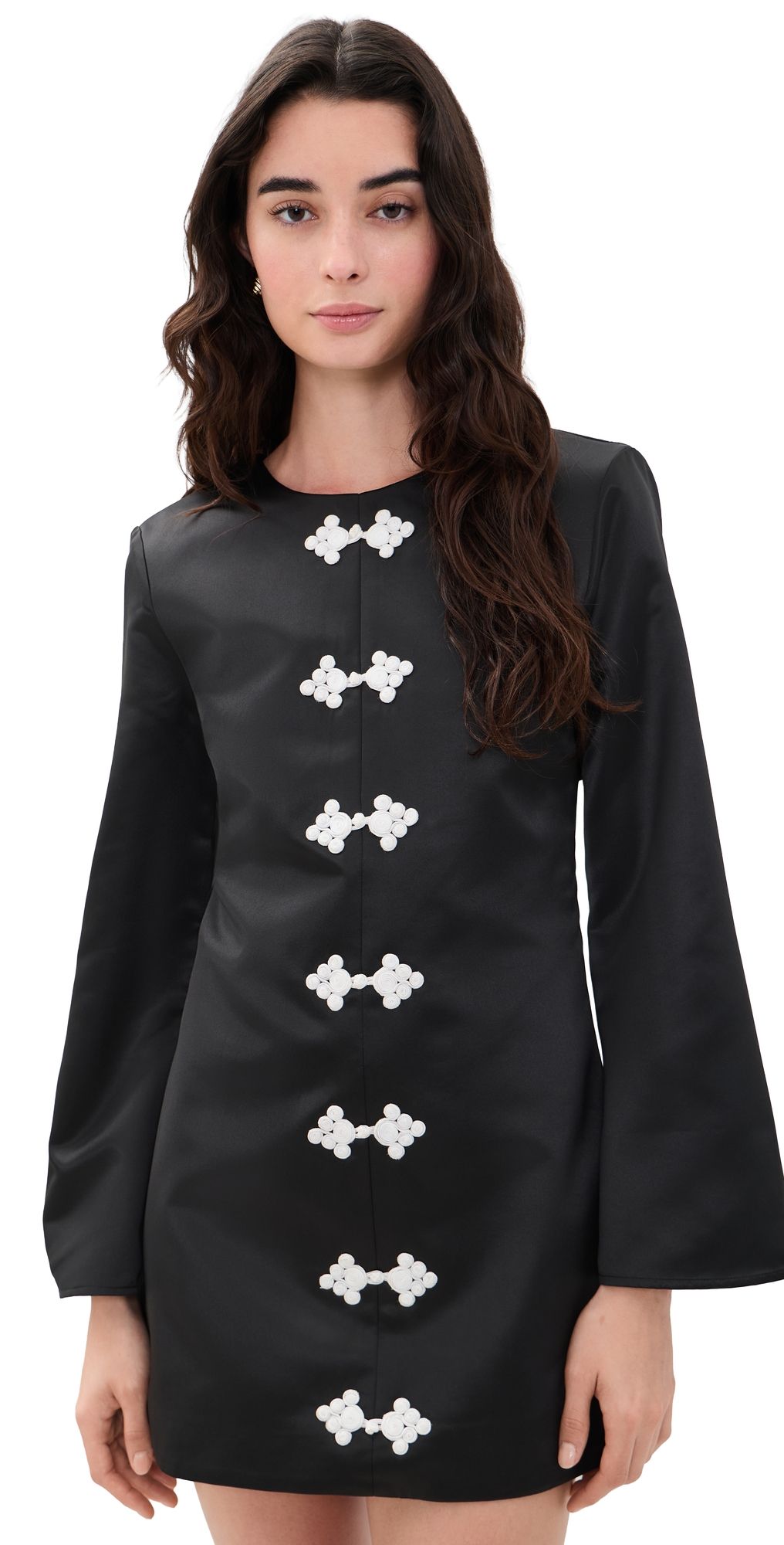 Couper Camille Mini Dress Black/White XS