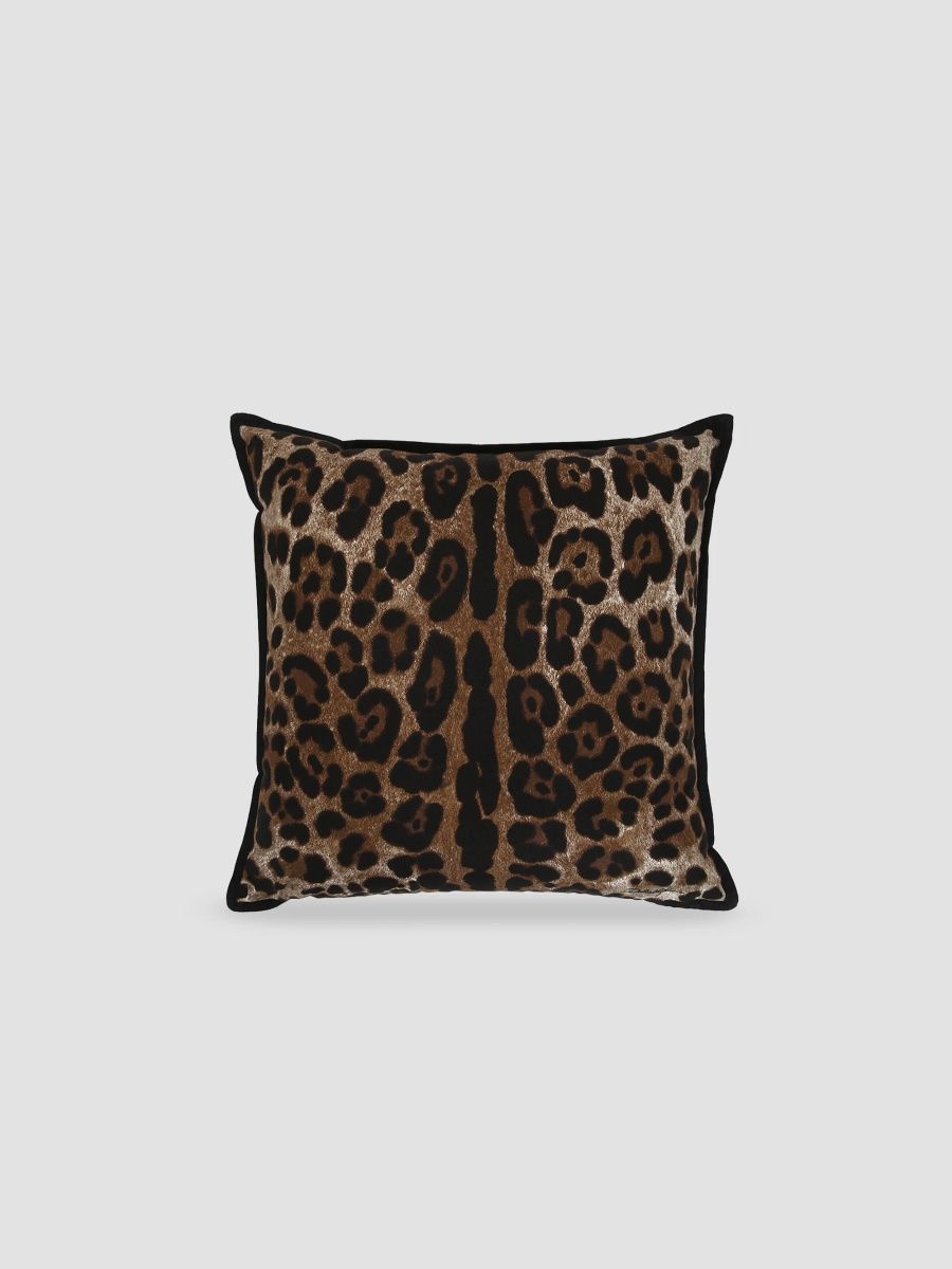 Dolce & Gabbana Leopard-Print Pillow - Leopard
