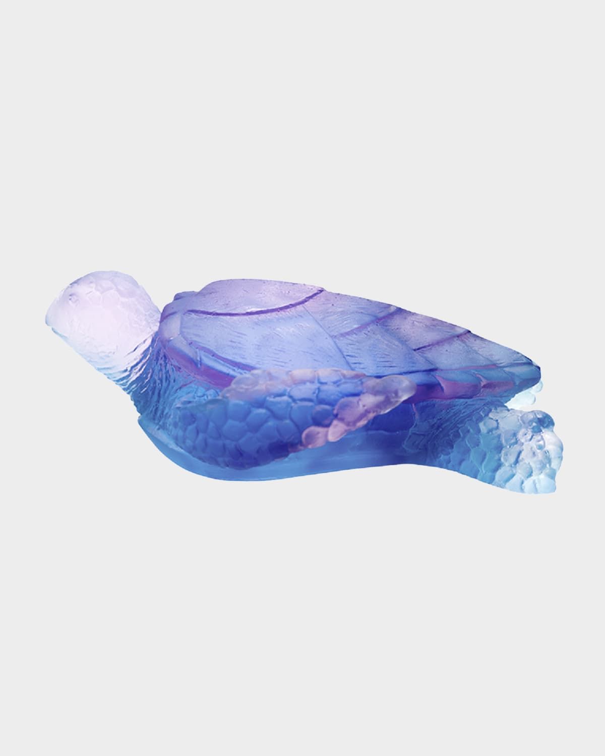 Coral Sea Medium Sea Turtle, Blue/Pink