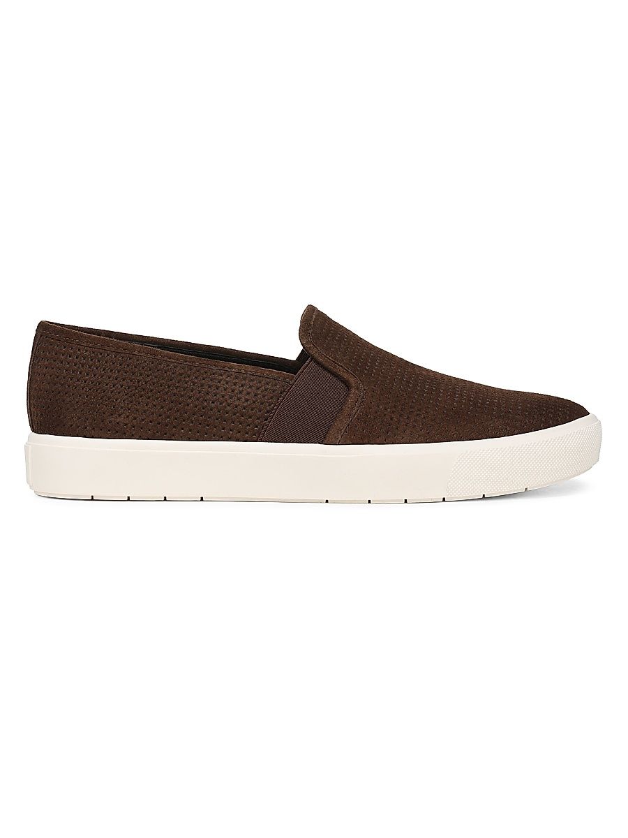Women's Blair Perforated-Suede Slip-On Sneakers - Clove - Size 13
