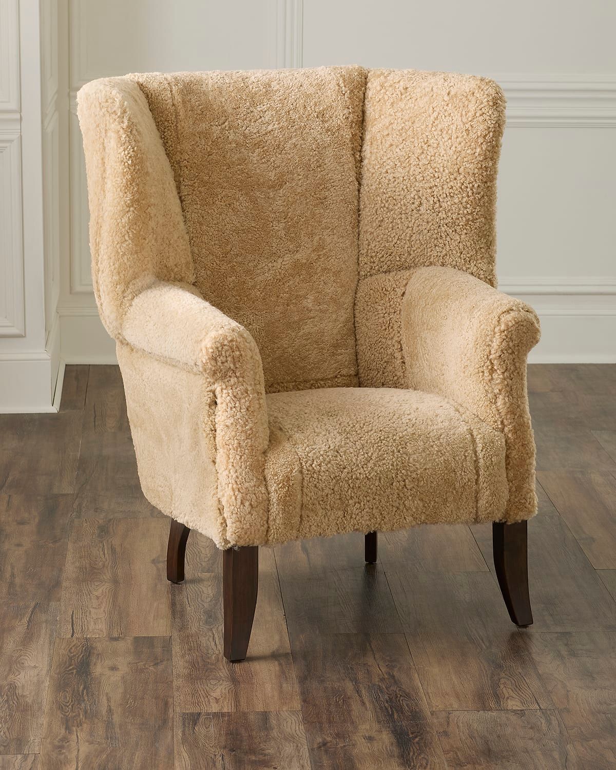 Tanal Sheepskin Wing Chair