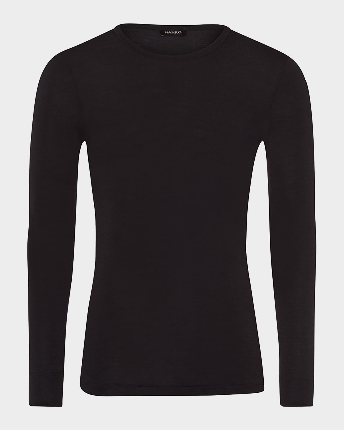 Woolen Silk Long-Sleeve Shirt