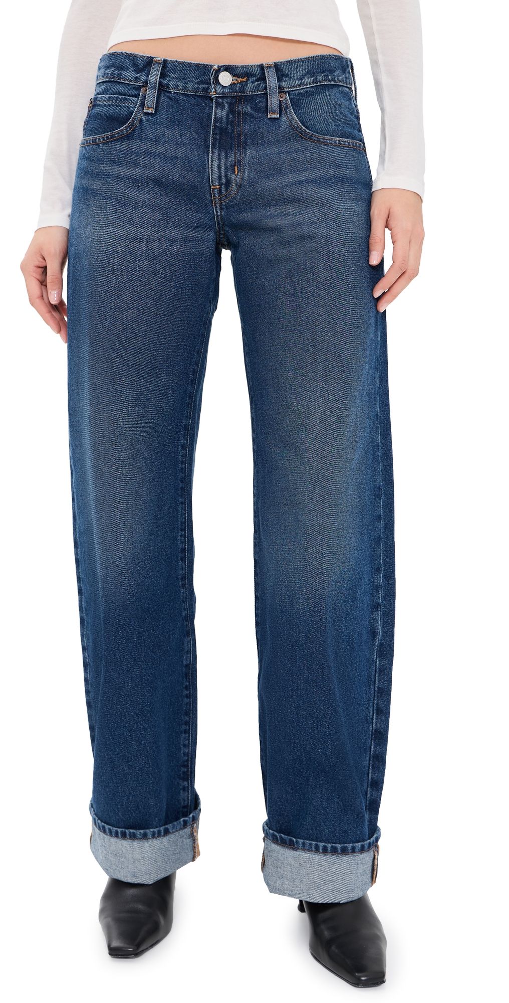 FRAME The Low Bow Jeans Volt 31