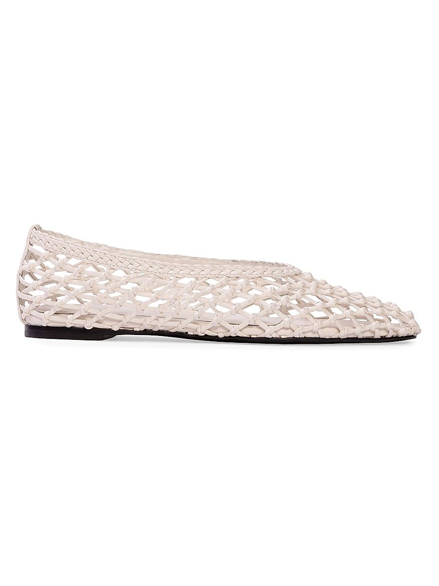 Women's Sonia Ballerina Flats - Coconut Leather - Size 12