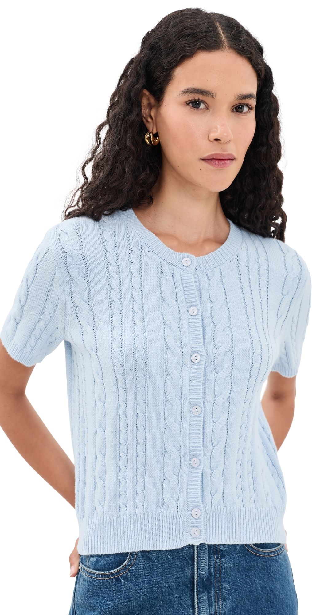 Z Supply Cera Cardigan Skyline S