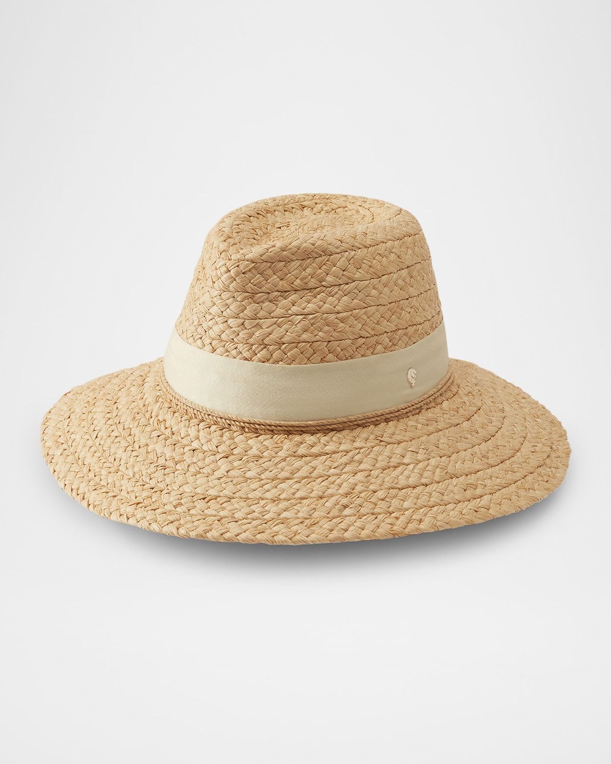 Leoni Raffia Woven Fedora