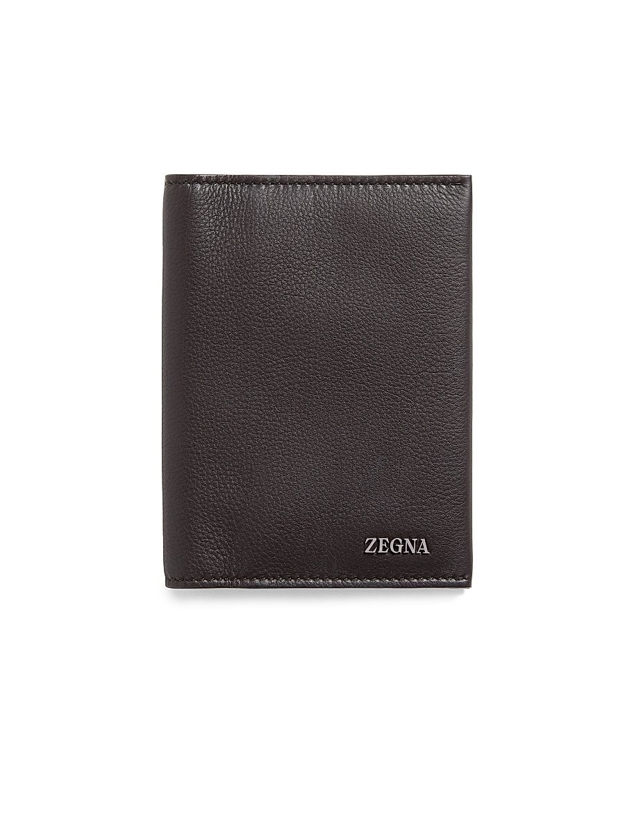 Men's Secondskin Passport Case - Dark Brown