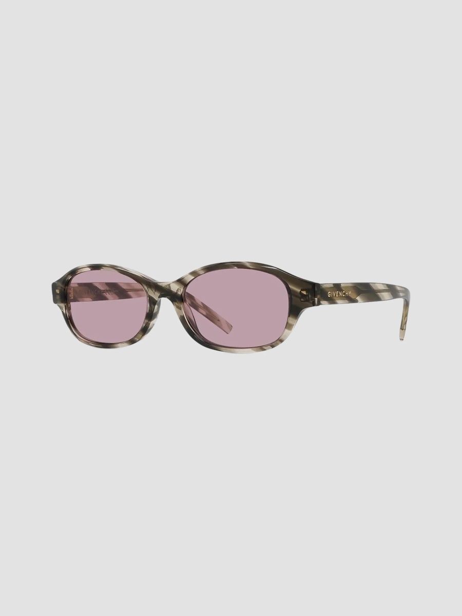 Givenchy Women's City 52MM Oval Sunglasses - Brown Pink