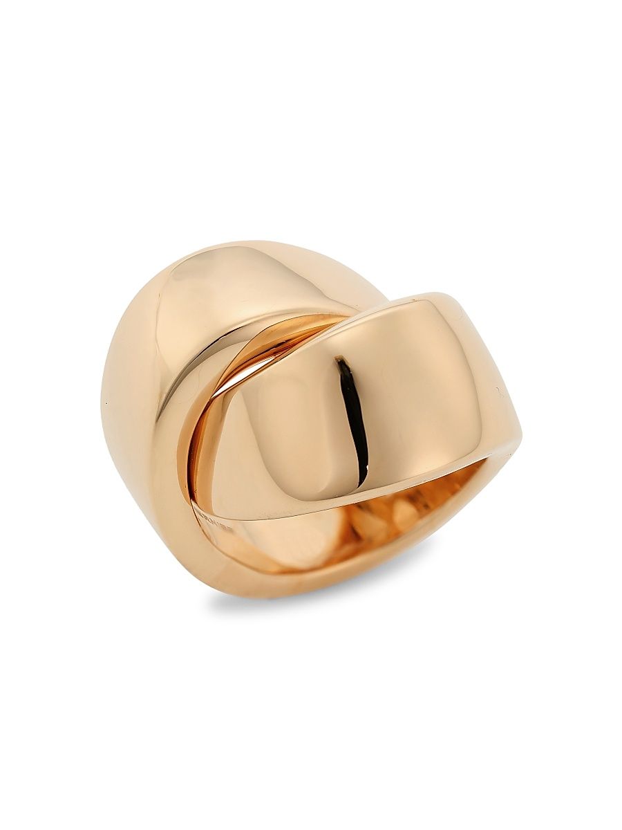 Women's Abbraccio 18K Rose Gold Ring - Rose Gold - Size 6.75