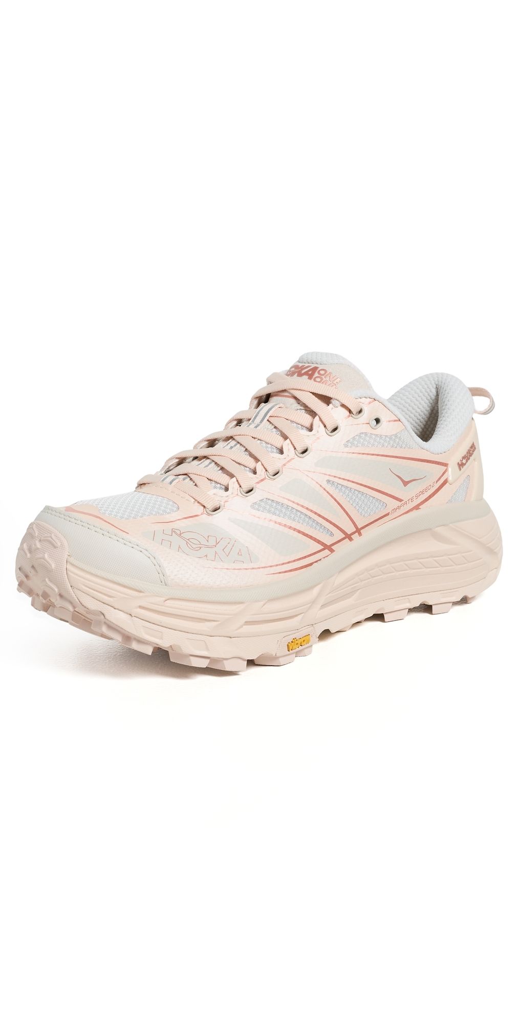 HOKA Mafate Speed 2 Sneakers Beach Wood/Stucco M 6.5/ W 7.5