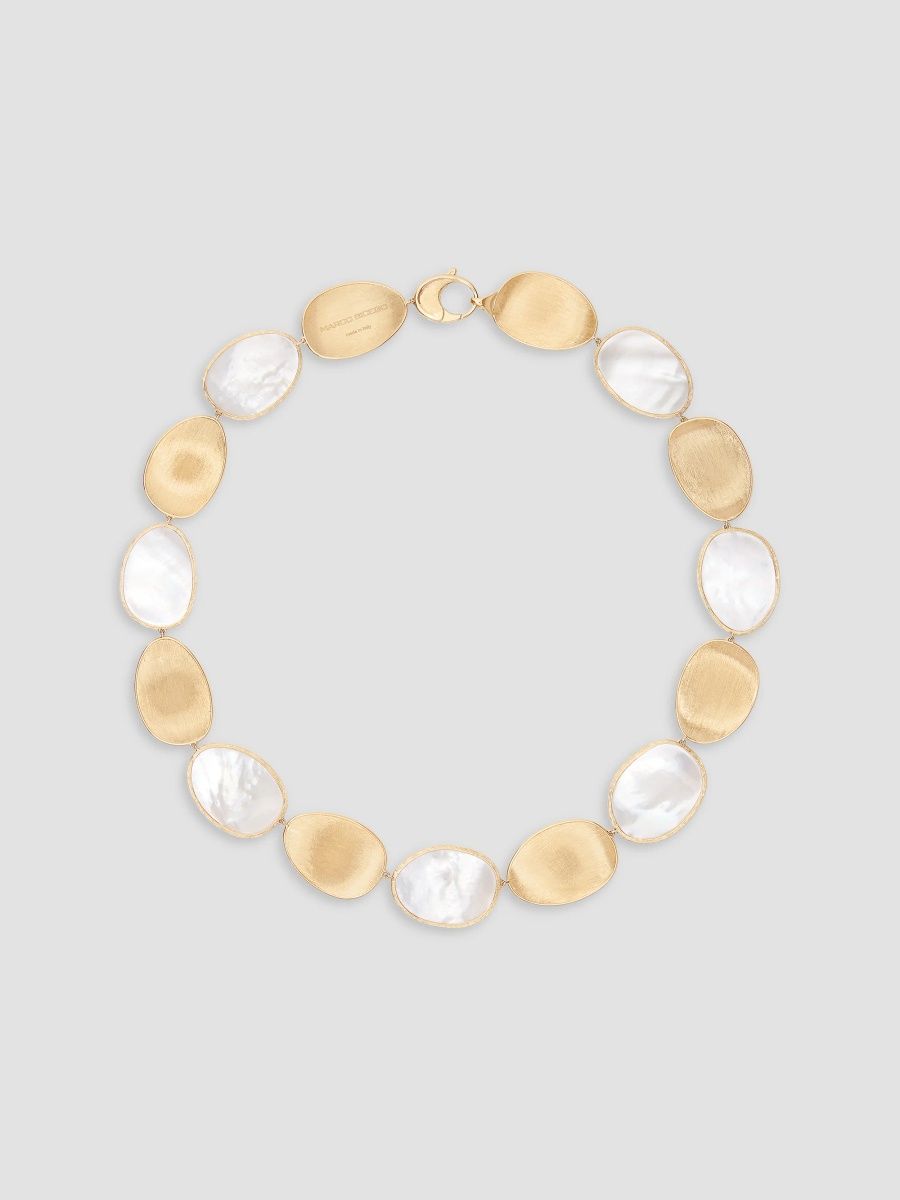 Marco Bicego Women's Lunaria 18K Yellow Gold & Mother-Of-Pearl Necklace - Yellow Gold