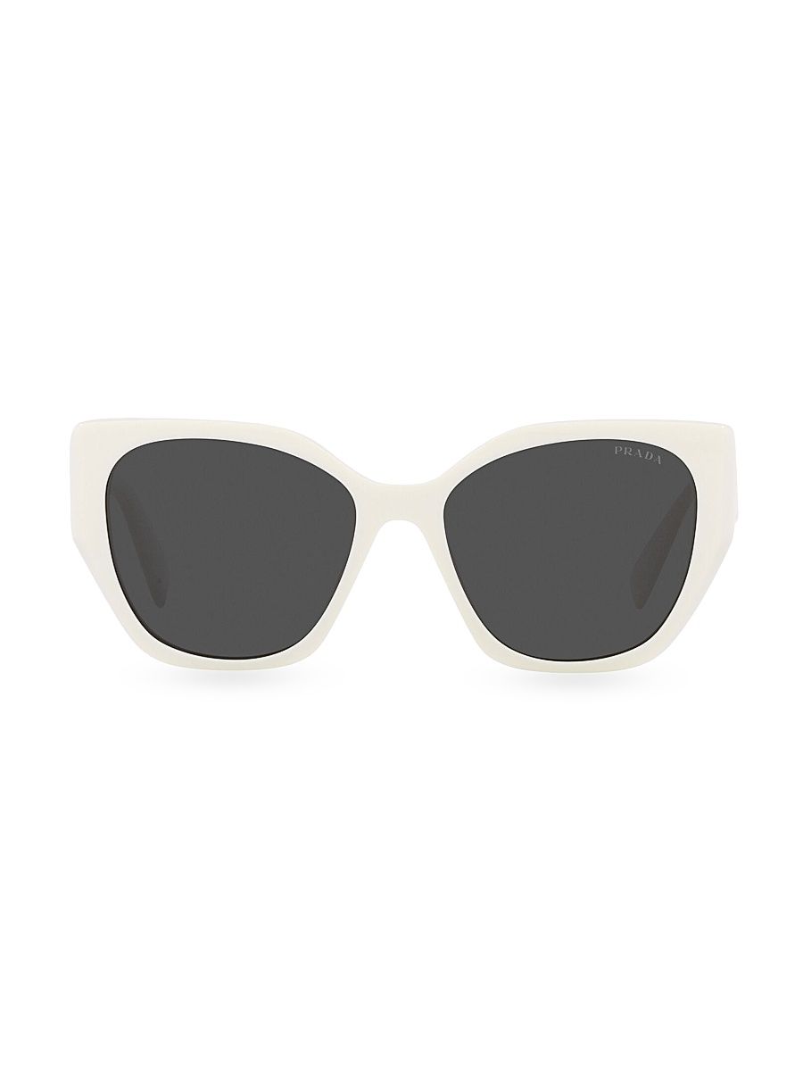 Women's 55MM Square Sunglasses - Bone