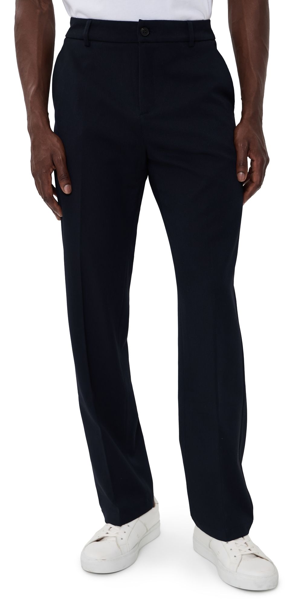 Les Deux Como Solid Slack Pants Dark Navy 31