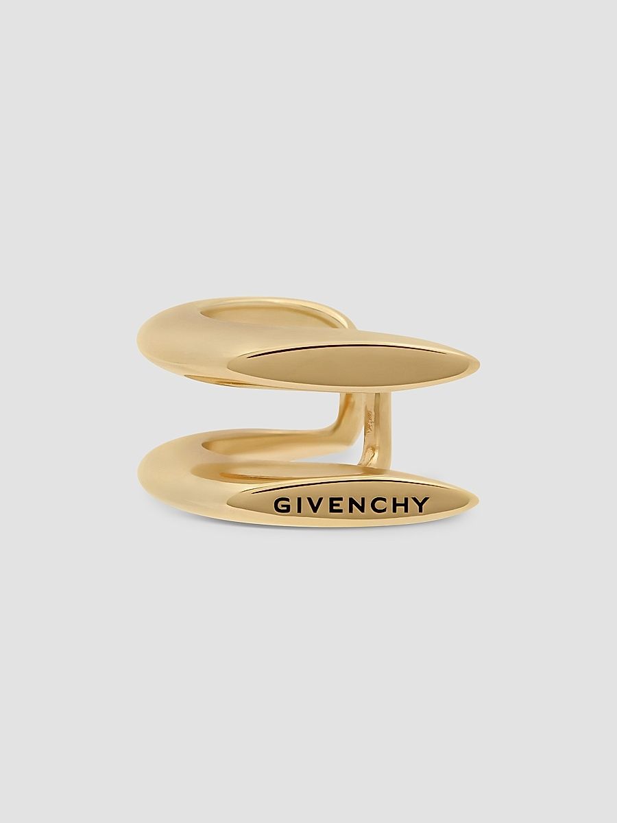 Givenchy Women's Pinch Ear Cuff in Metal - Golden Yellow