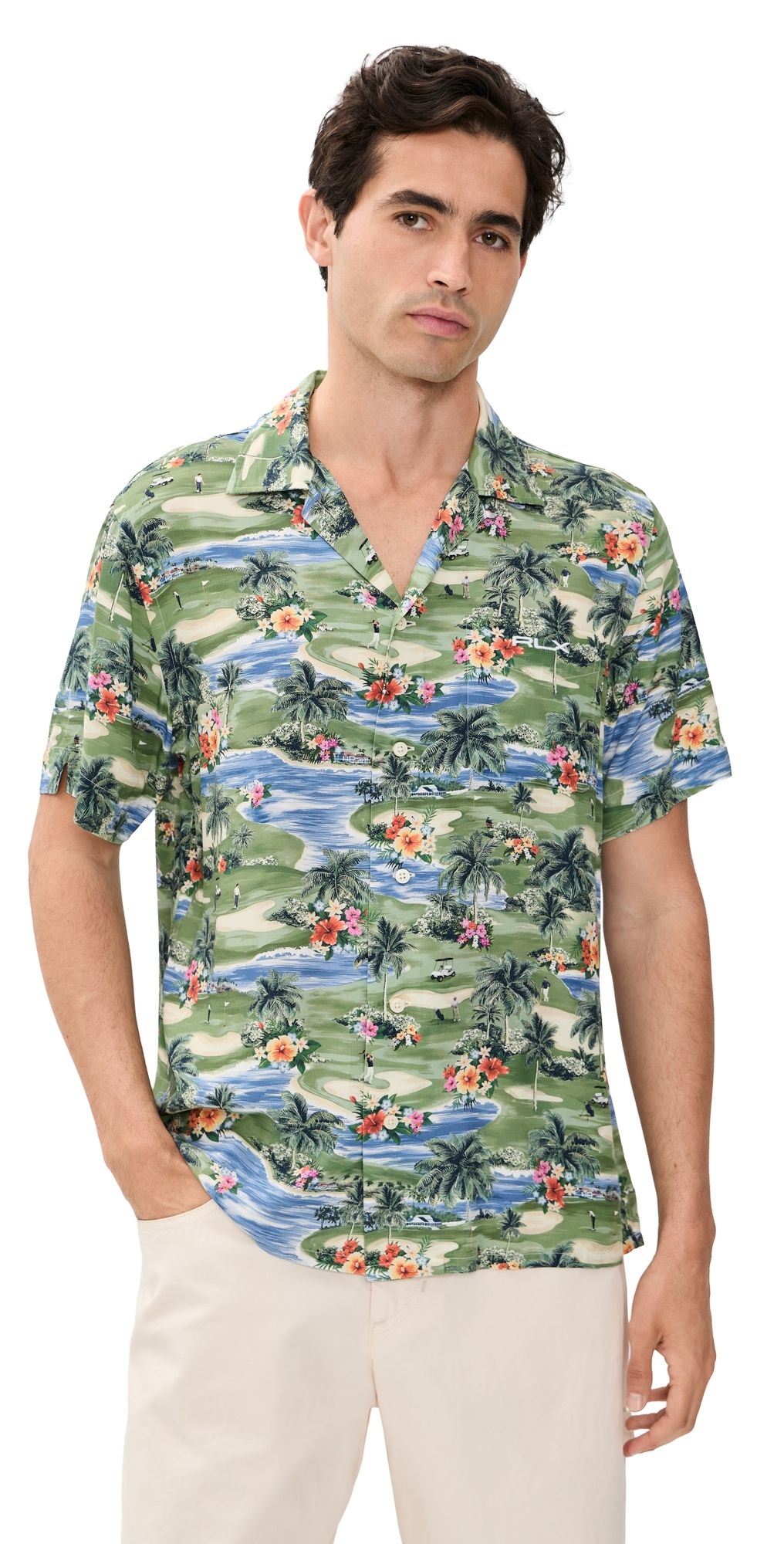 RLX Ralph Lauren A Day On The Course Sport Shirt A Day On The Course XL