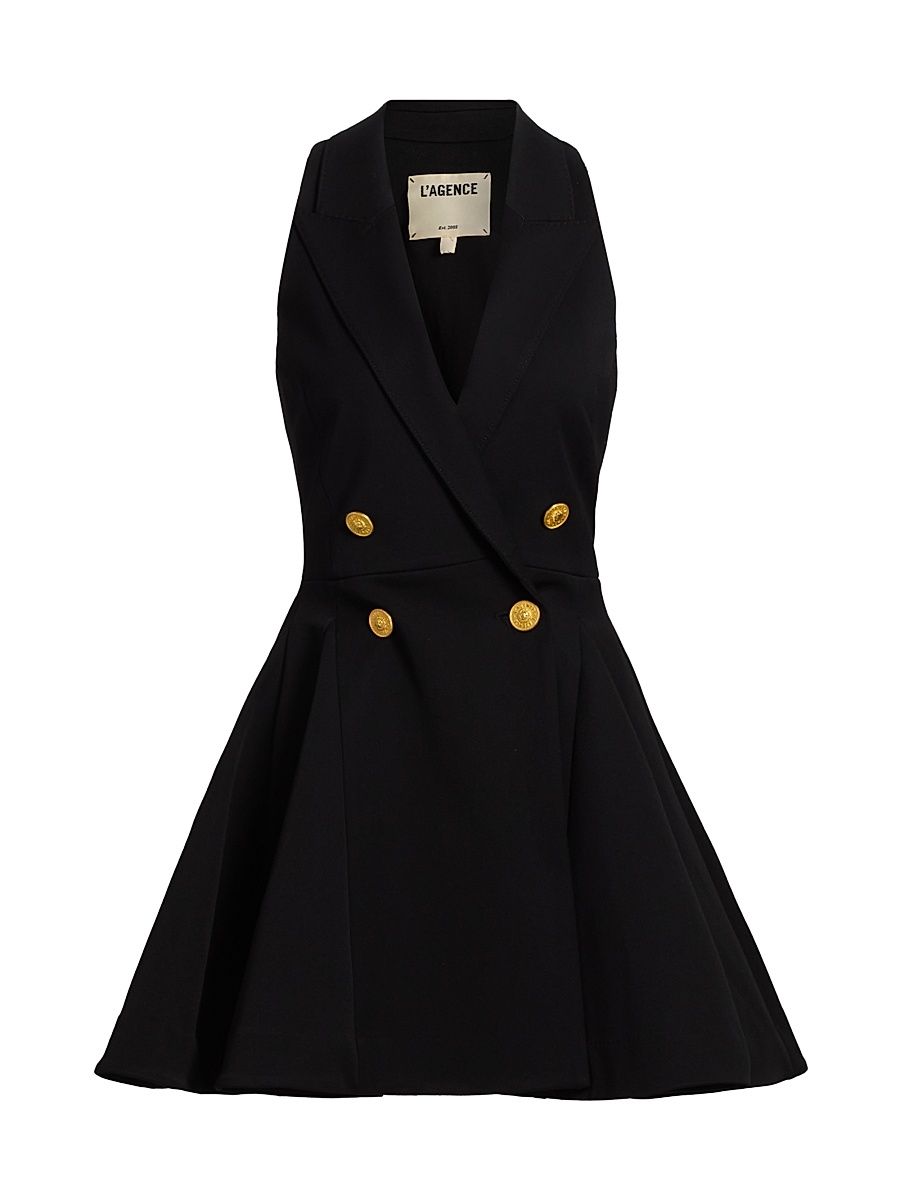 Women's Royalty Fit & Flare Minidress - Black - Size 14