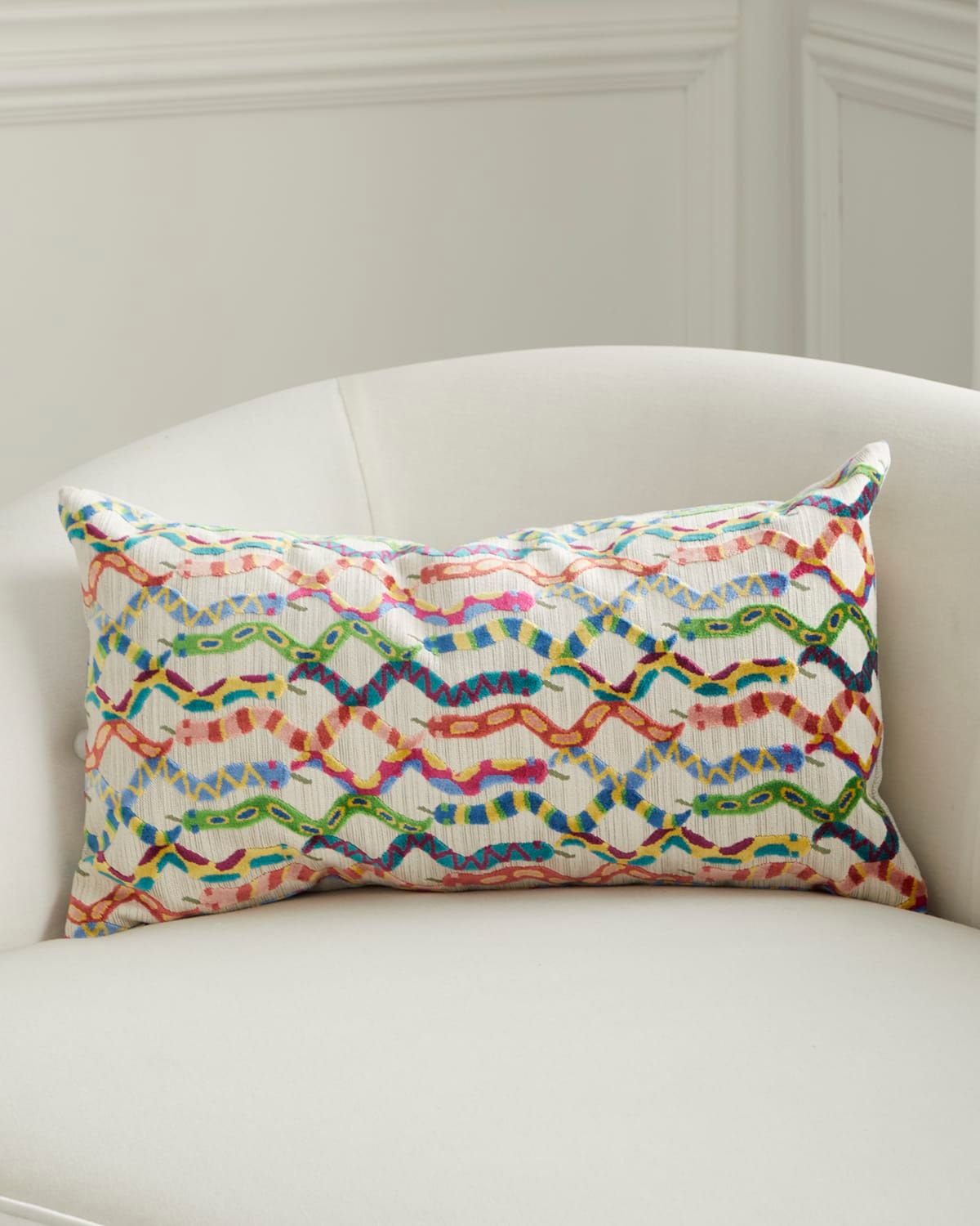 Slither Lumbar Pillow, 14" x 24"