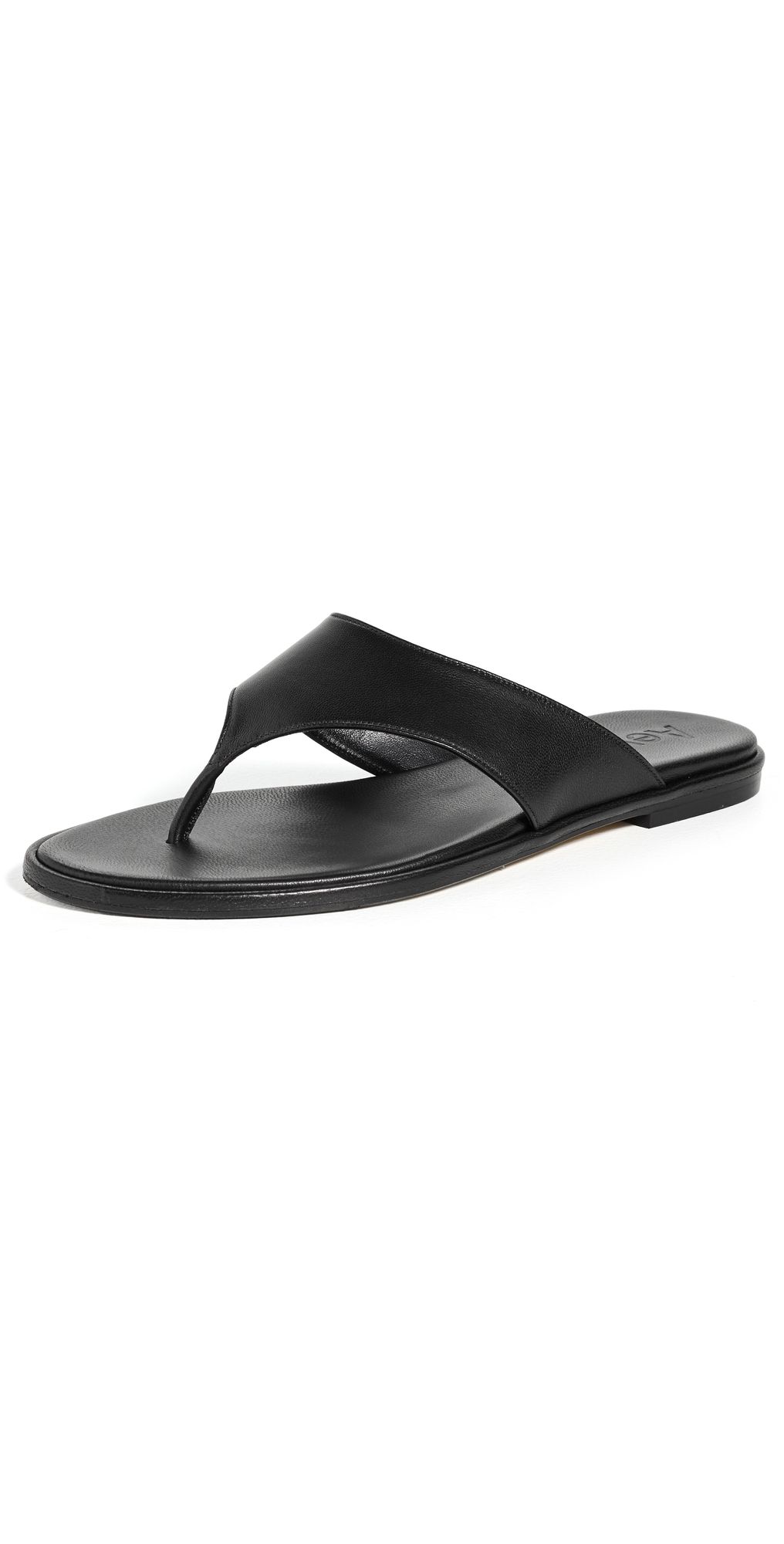 AEYDE Amaya Nappa Leather Black Sandals Black 38.5