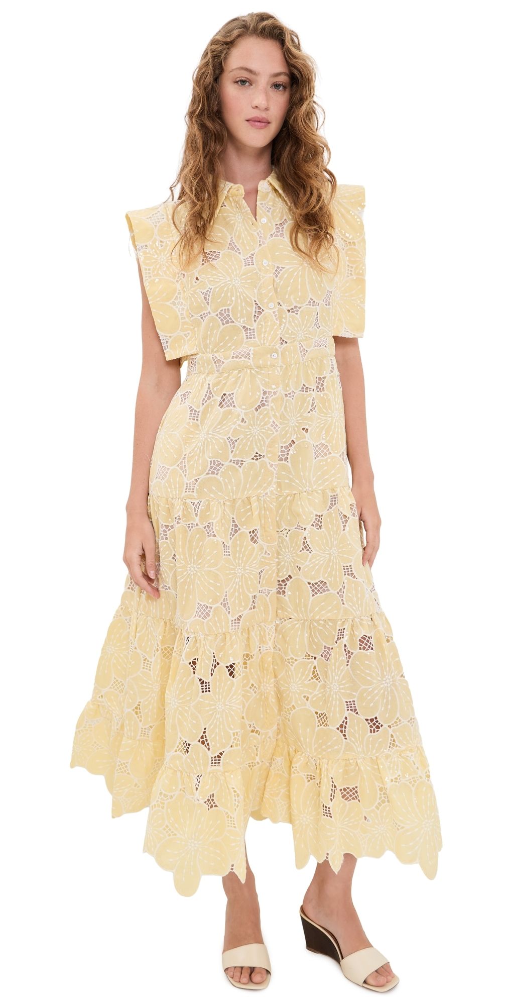 CeliaB Vian Dress Yellow XS