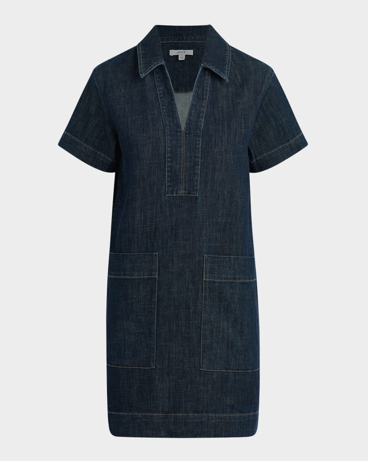 The Lillian Denim Mini Dress