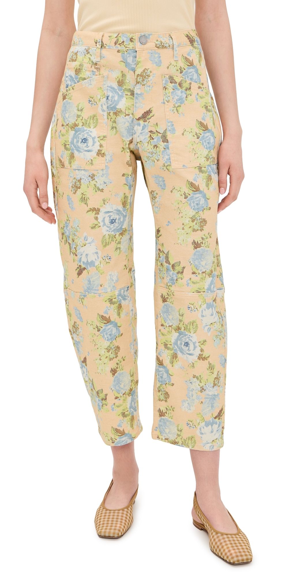 Hunter Bell Mallory Jeans Garden Rose Peri 4