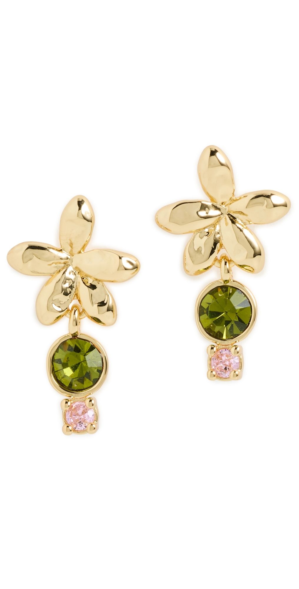 Mignonne Gavigan Fabiana Studs Gold Multi One Size