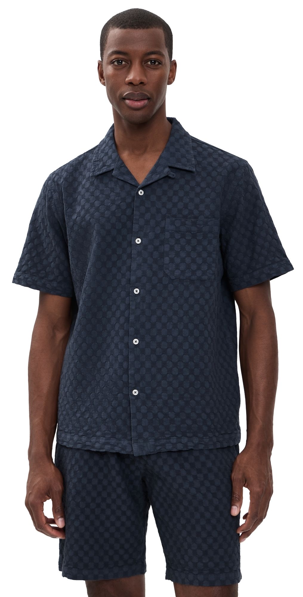 Universal Works Road Shirt Navy M