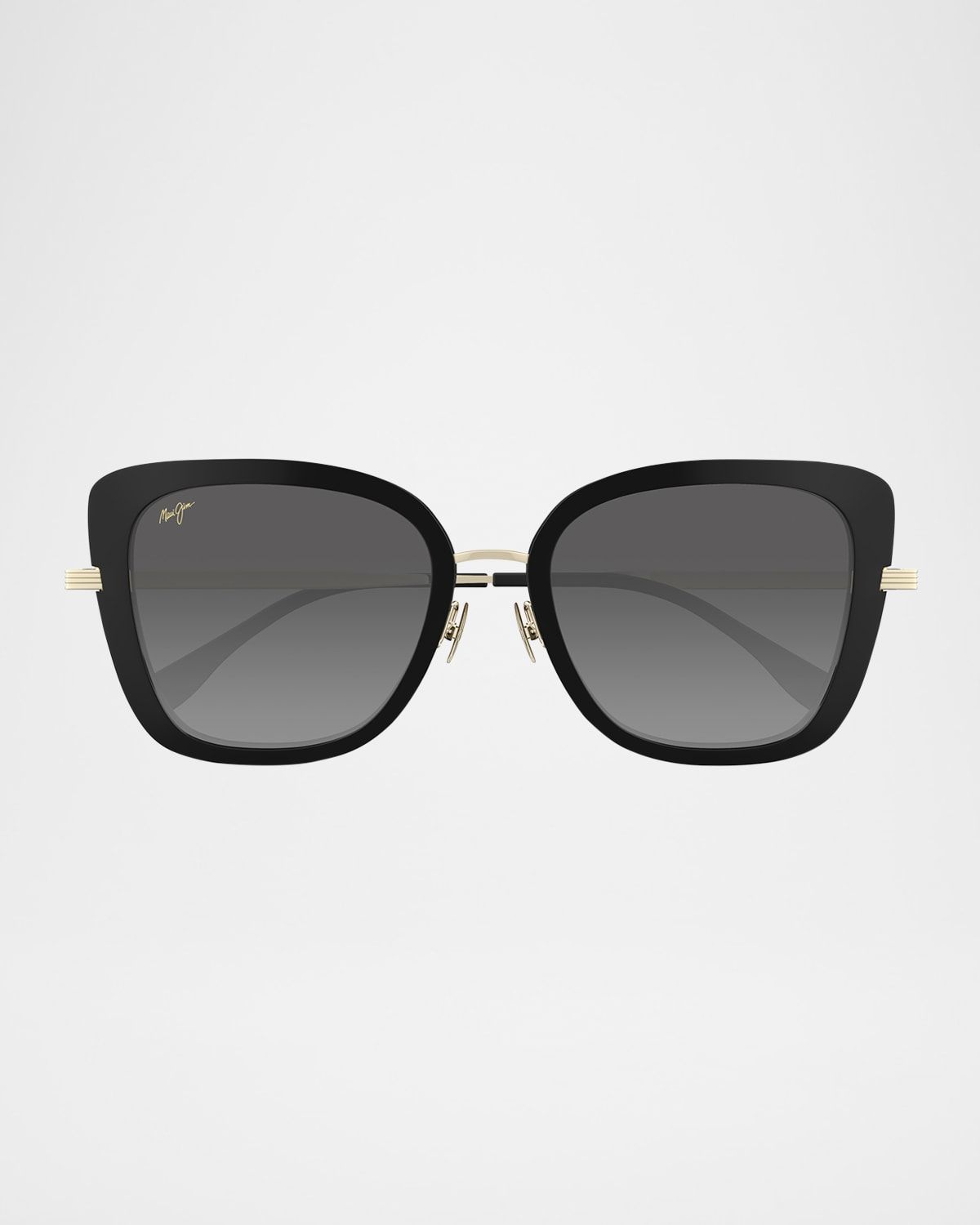 Men & apos;s Violet Lake Titanium and Acetate Cat-Eye Sunglasses