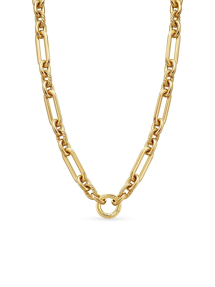 Women's Lexington Chain Necklace in 18K Yellow Gold, 9.8MM - Gold - Size 18