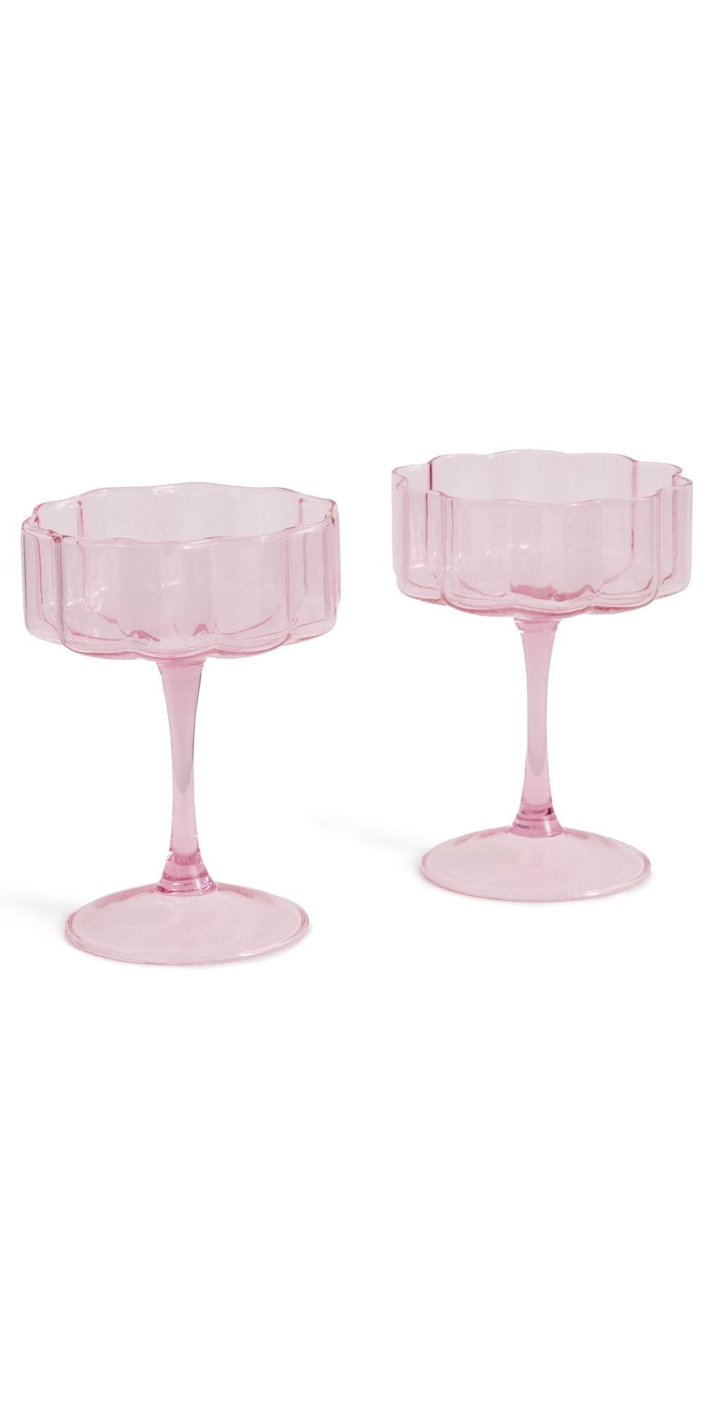 FAZEEK Wave Coupe Glasses Pink One Size