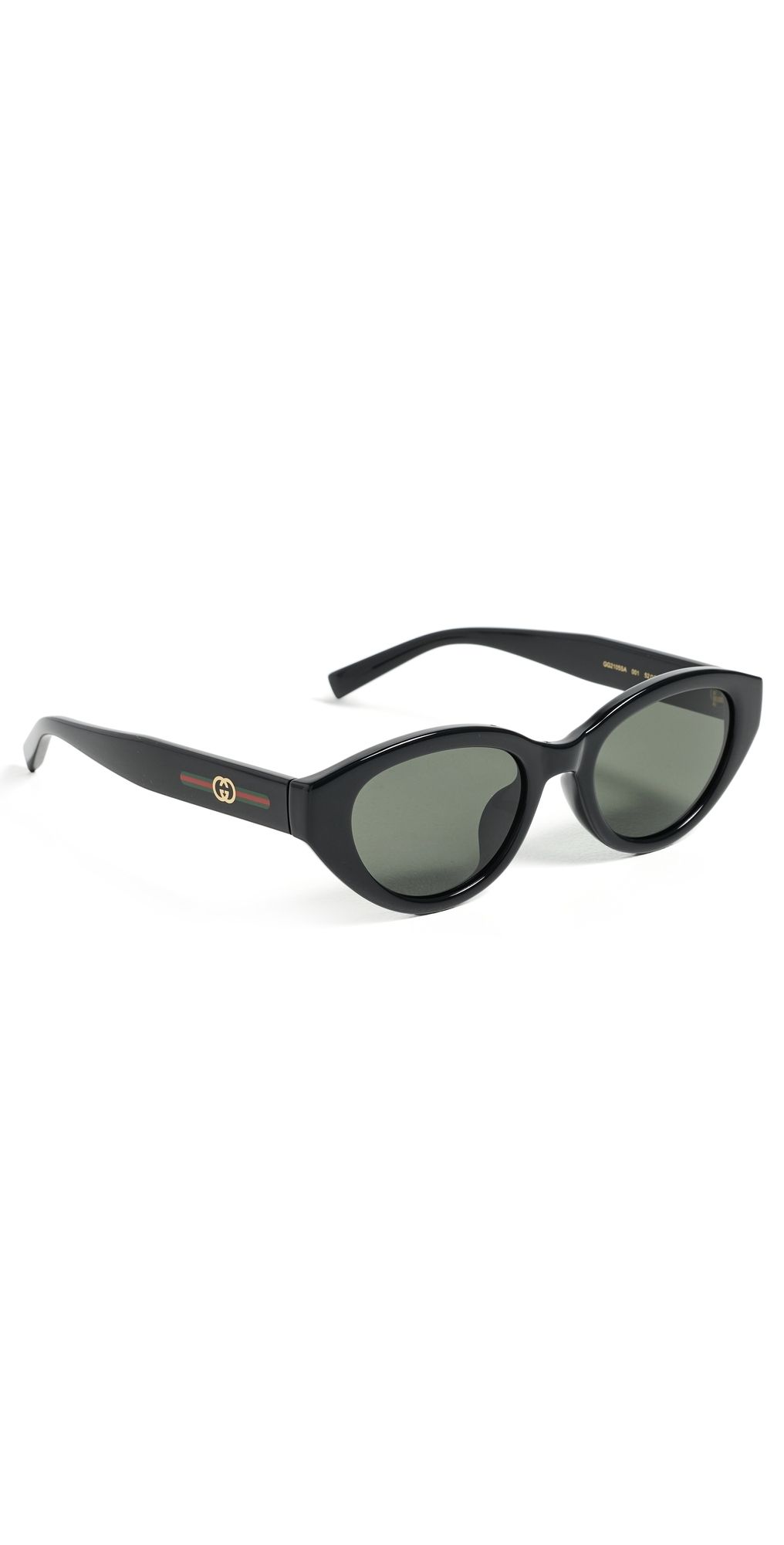 Gucci Gucci Lines Sunglasses Shiny Black One Size