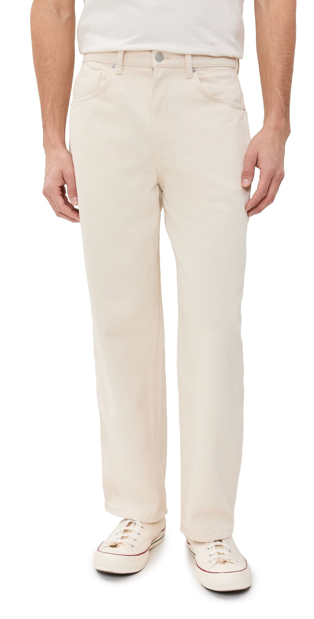 Wax London Loose Fit Jeans Ecru 30