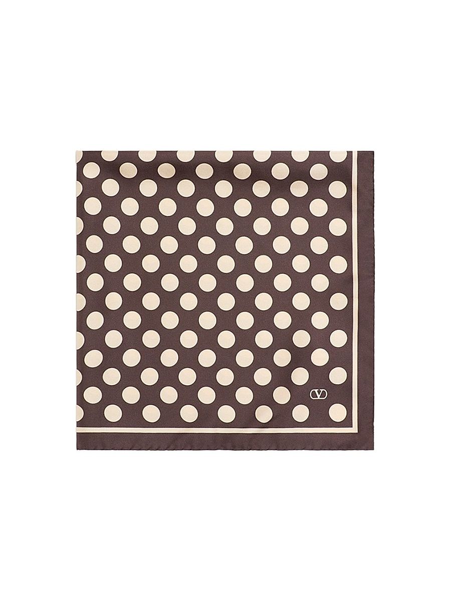 Men's Opticool Silk Scarf - Brown Butter