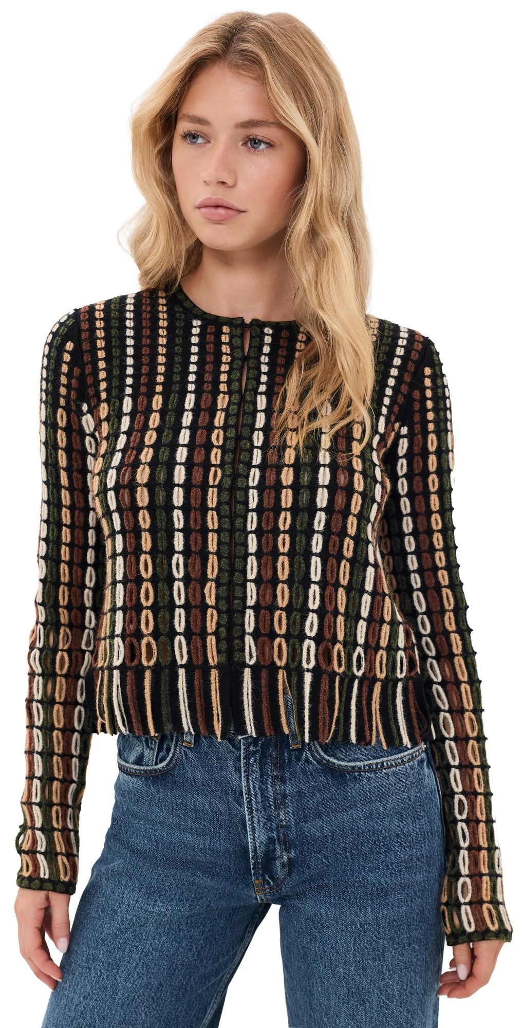 Ulla Johnson Zora Knit Cardigan Noctis XL