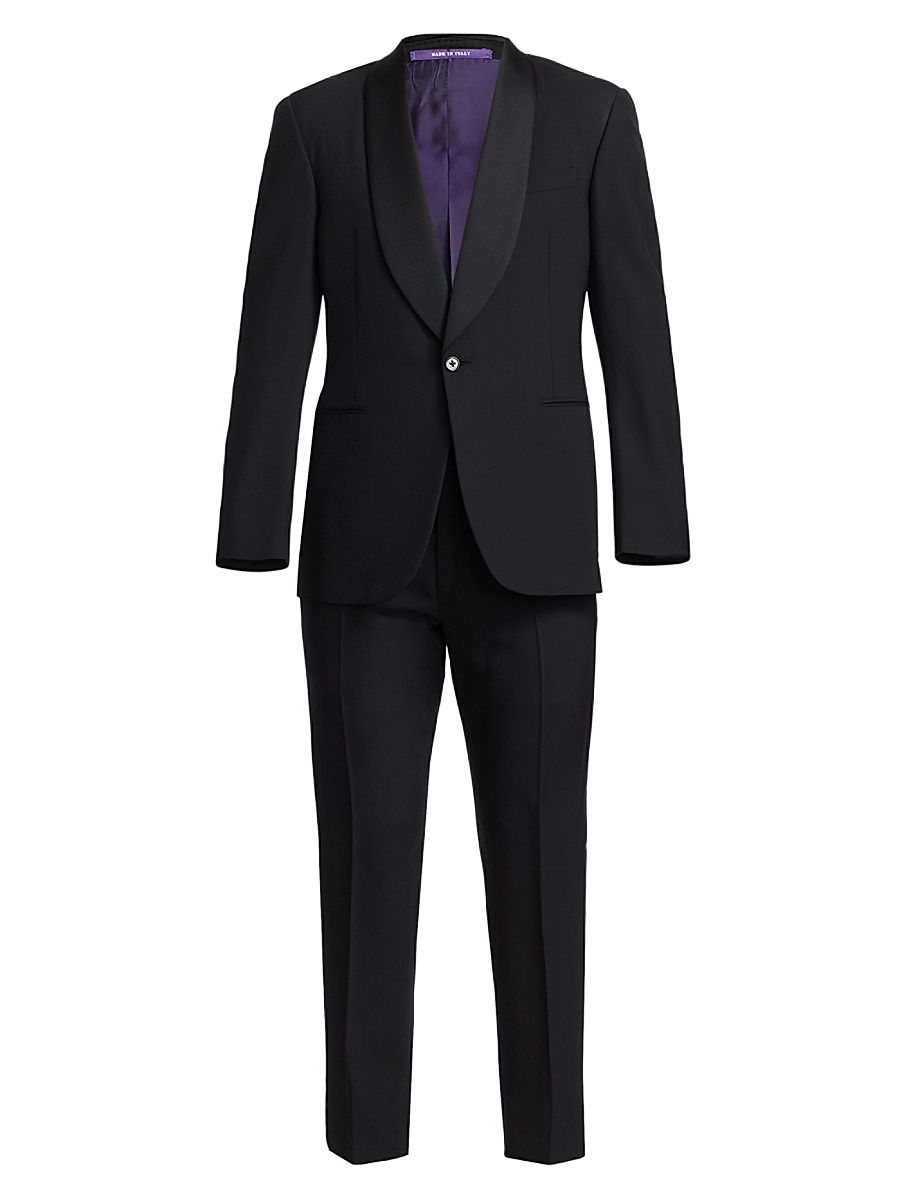 Men's Gregory Shawl-Collar Tuxedo - Black - Size 46
