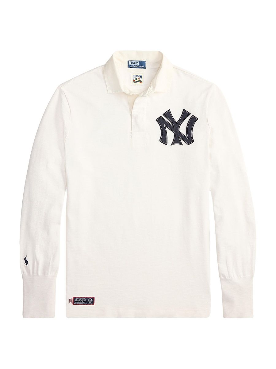 Men's New York Yankees Polo - Deckwash White - Size XXL