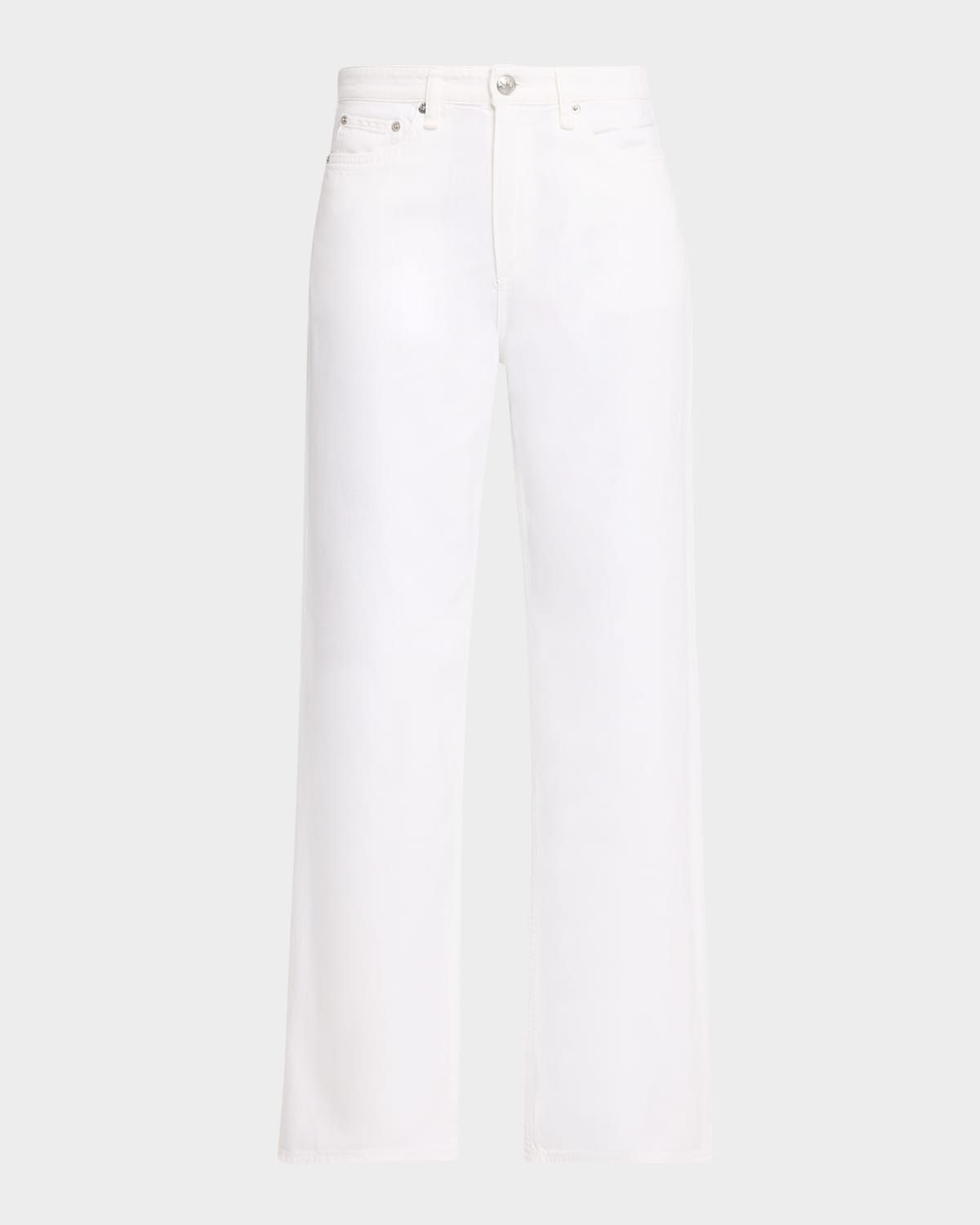 Featherweight Logan Mid-Rise Wide Jeans
