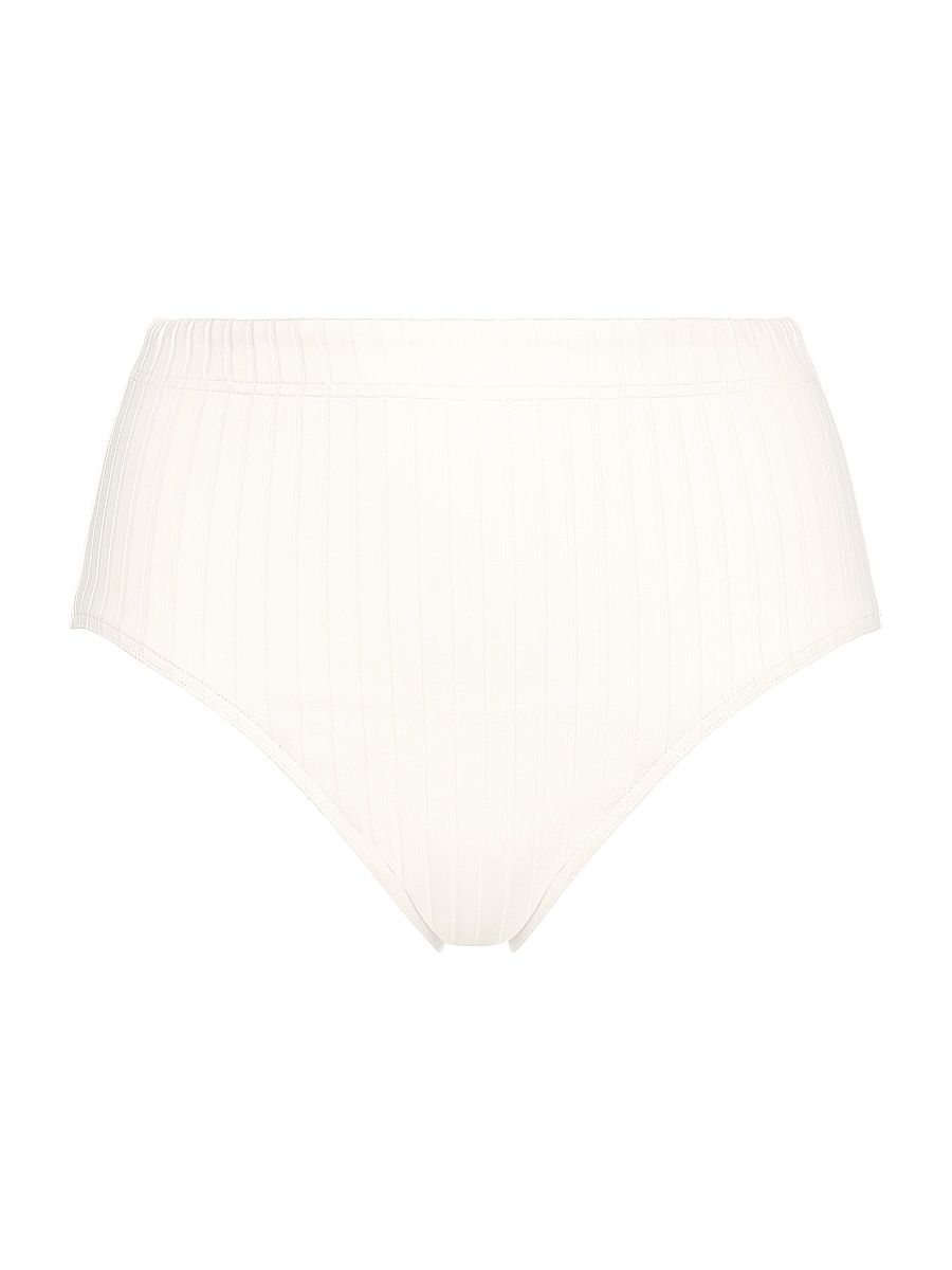 ERES Women's Costa High-Waisted Bikini Bottom - Percale - Size 6