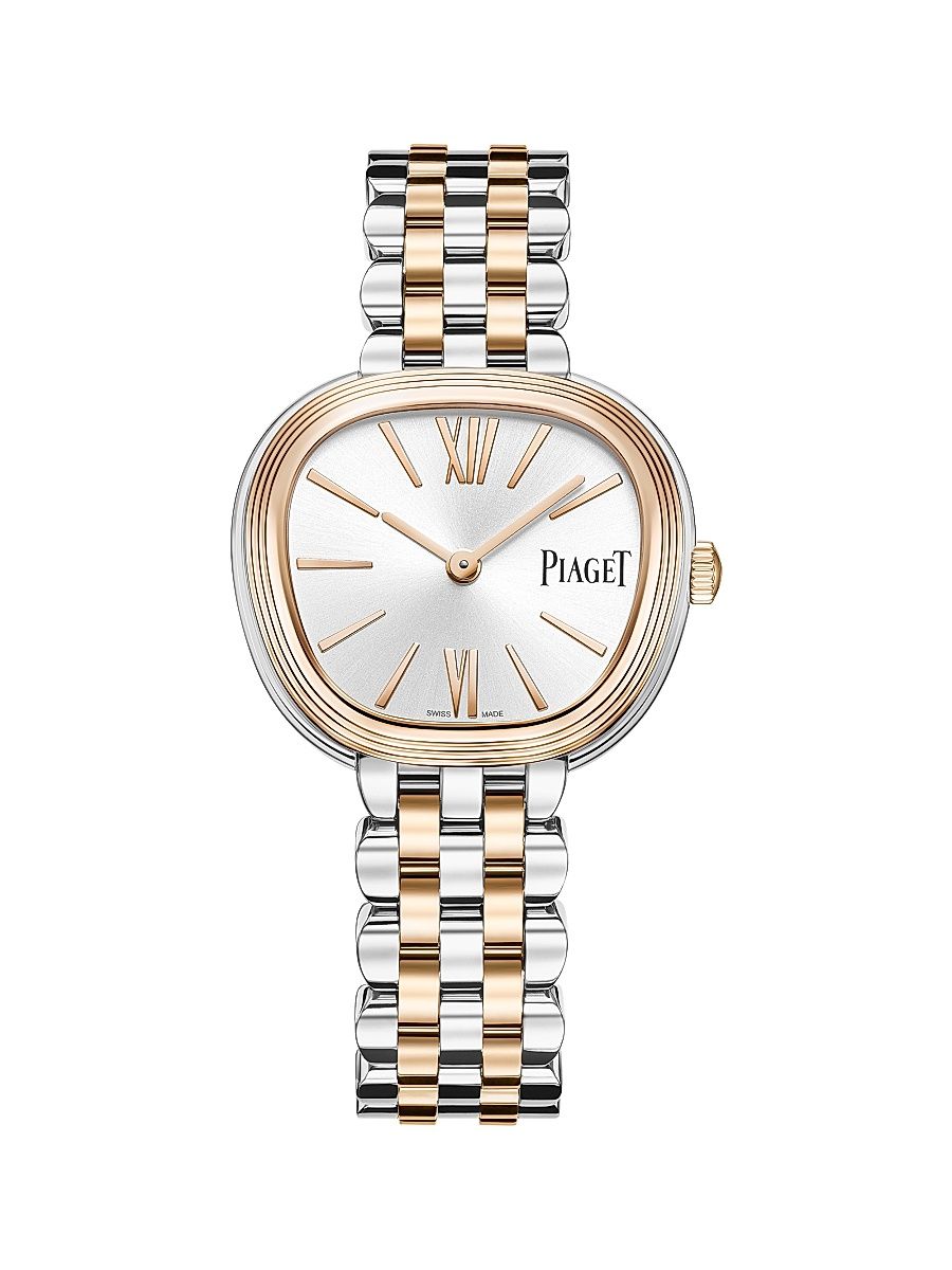 Women's Sixtie 18K Rose Gold & Stainless Steel Watch/29MM