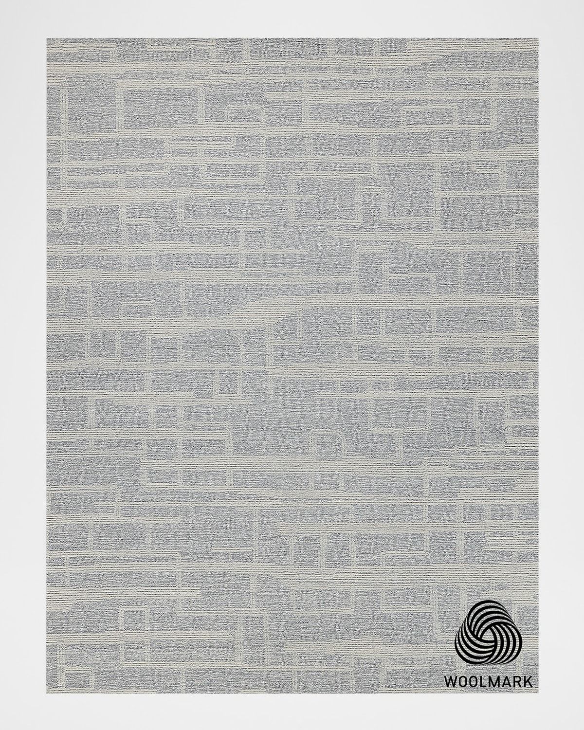 Park City Hand-Tufted Light Gray/Ivory Rug