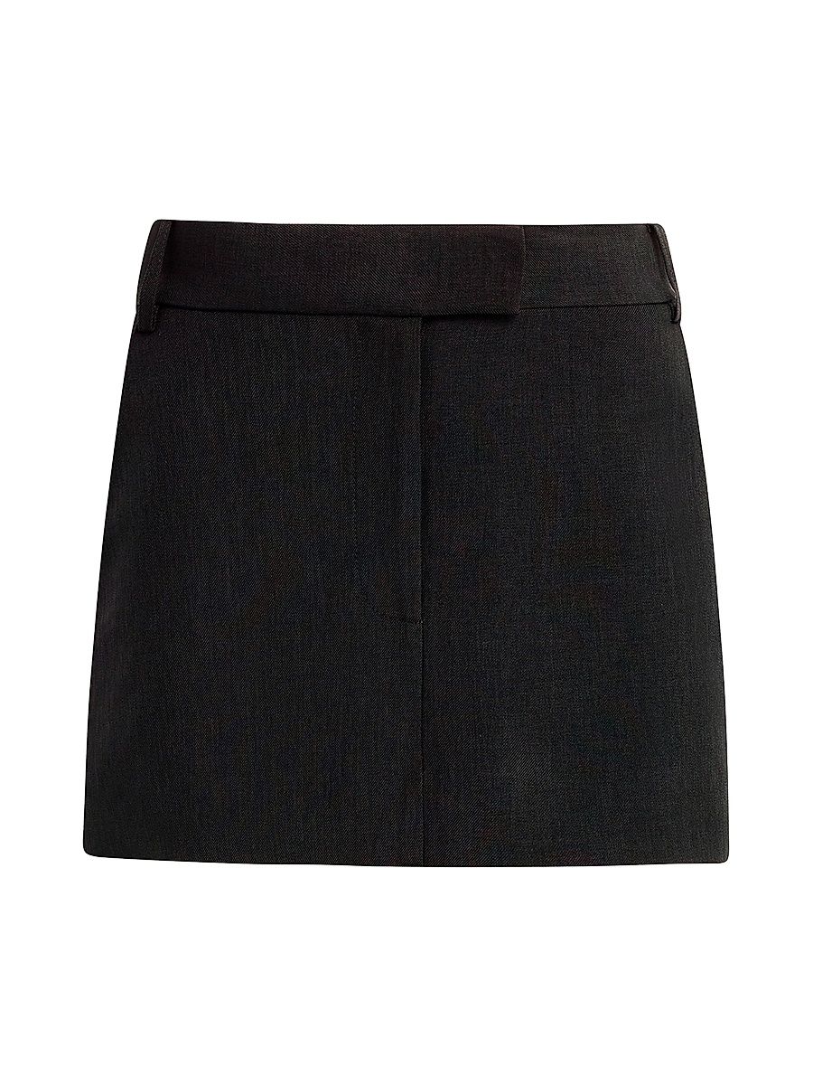 Women's The Chloe Tailored Miniskirt - Black - Size 10