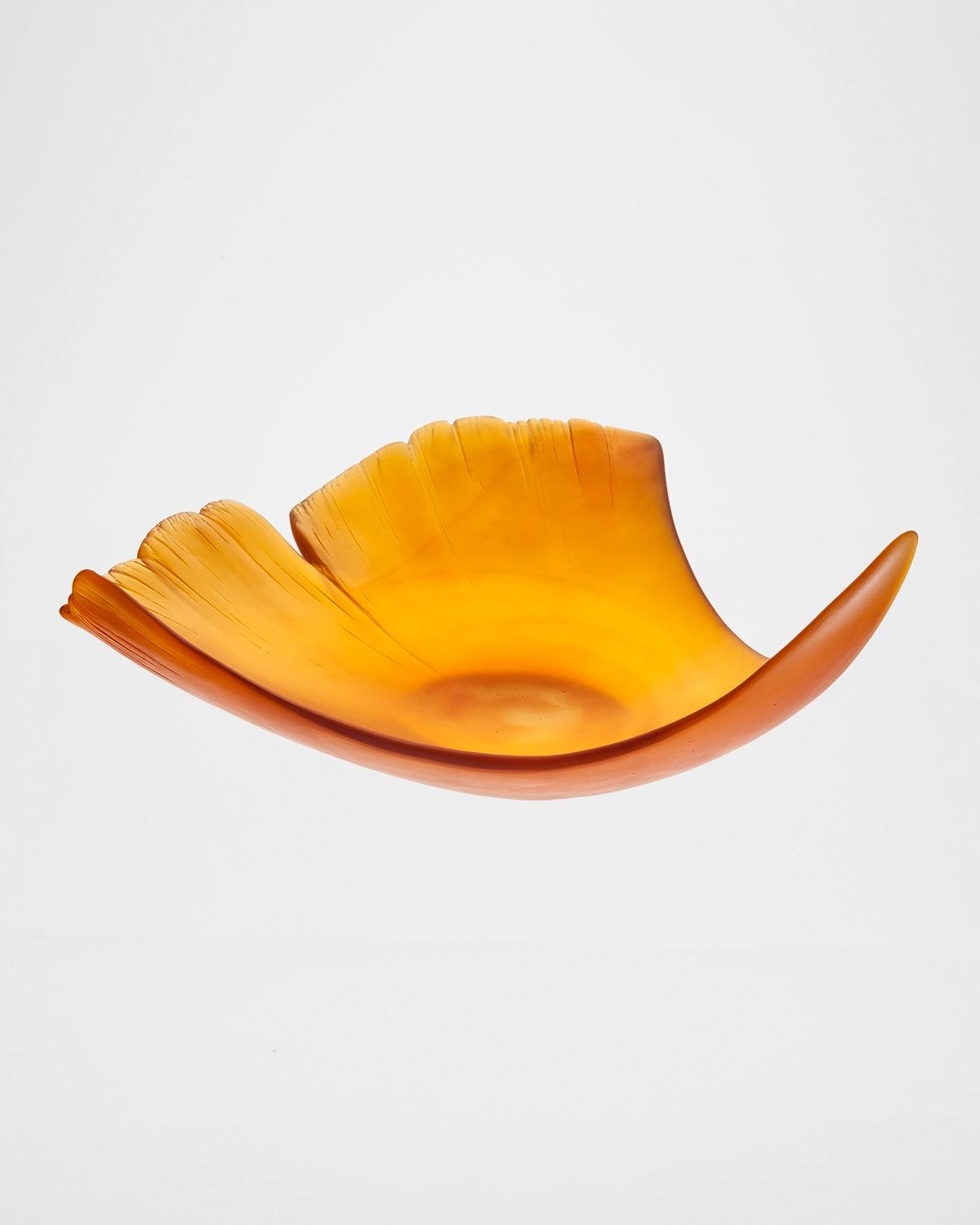 Large Ginko Leaf, Amber